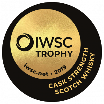 Cask Strength Single Malt Scotch Whisky Trophy 2019