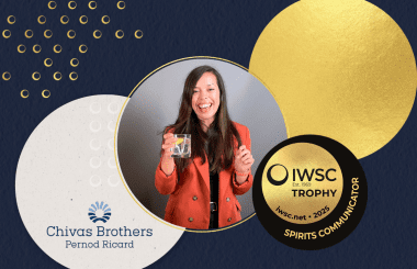 Melita Kiely - winner of IWSC 2025 Spirits Communicator Trophy