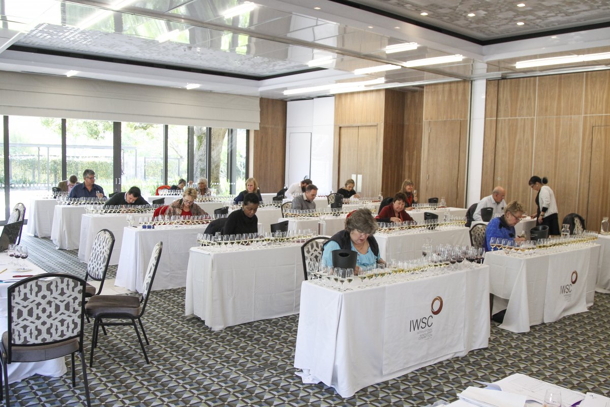 IWSC judging in South Africa