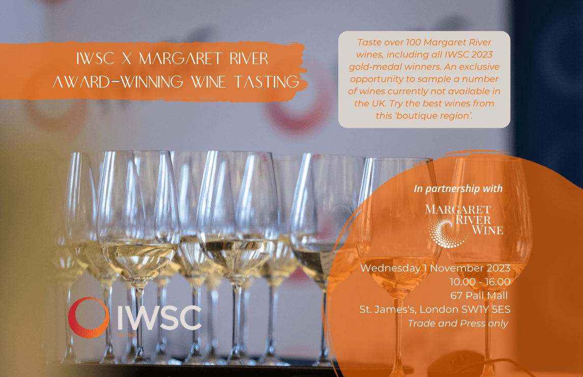 IWSC x Margaret River Award-Winning Wine Tasting