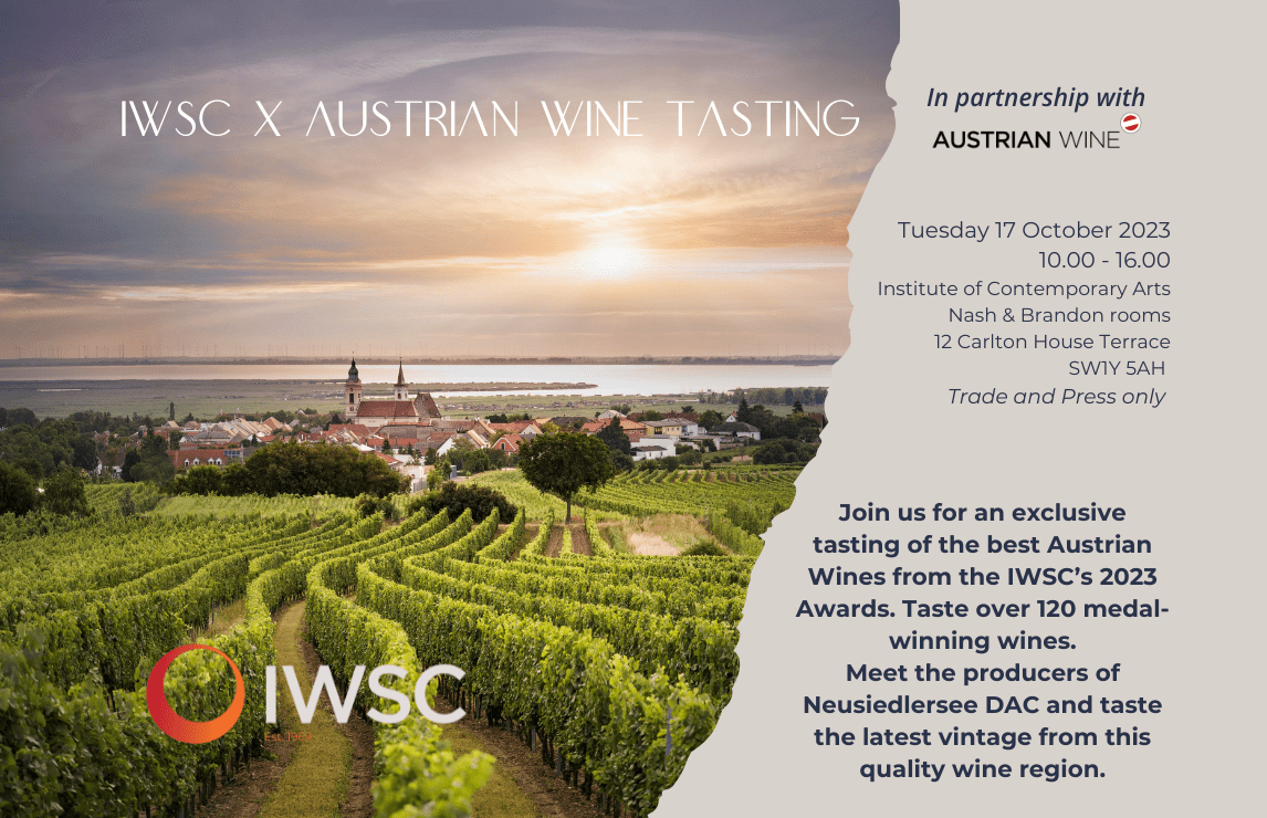 IWSC x Austrian Wine Tasting